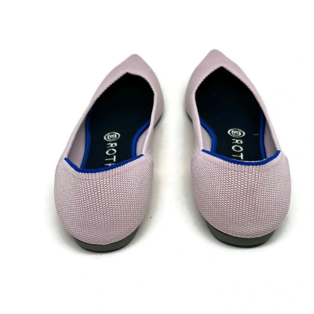 Rothy's The Point Petal Pink Solid Flat Size 8.5 - Picture 2 of 8